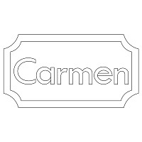 carmen plaque